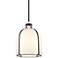 Pearson 12 1/4" Wide Black with Opal Glass Pendant Light