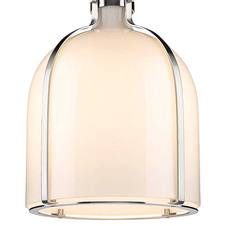 Image 2 Pearson 12 1/4" Wide Brushed Nickel Pendant Light more views