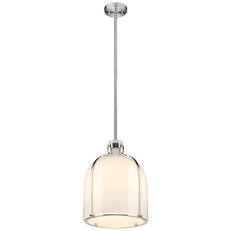Image 4 Pearson 12 1/4" Wide Brushed Nickel Pendant Light more views