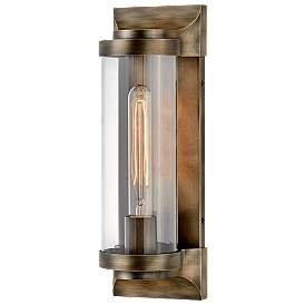 Image1 of Pearson 14"H Bronze Outdoor Wall Light by Hinkley Lighting