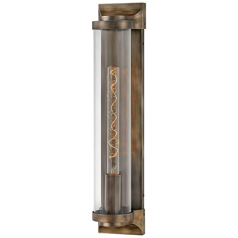 Image 2 Pearson 22" High Burnished Bronze Outdoor Wall Light more views