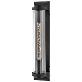 Image1 of Pearson 22"H Black Outdoor Wall Light by Hinkley Lighting