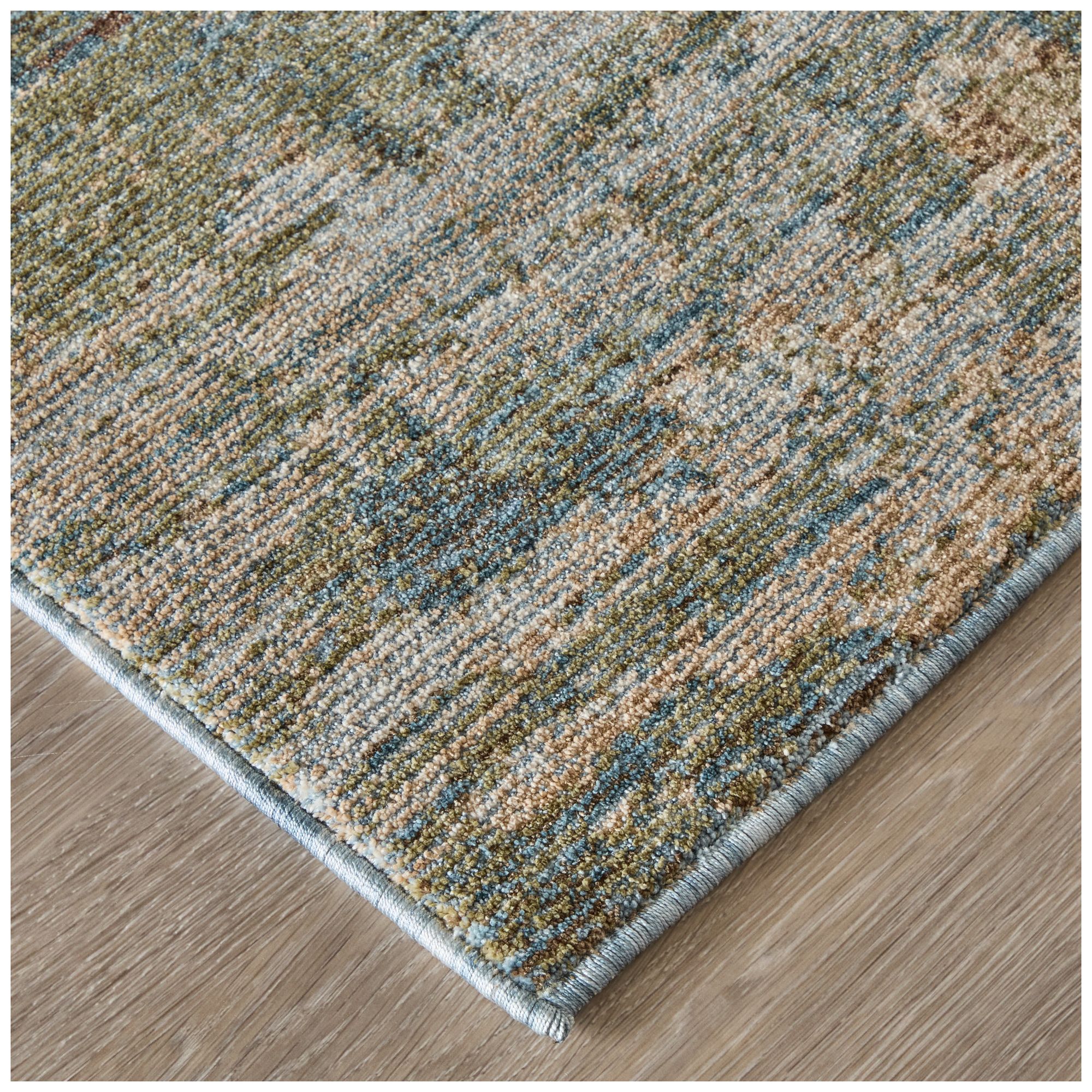 Image 4 Pearson Abstract Indoor Blue Area Rug 39SCF 5' x 7'-6" more views