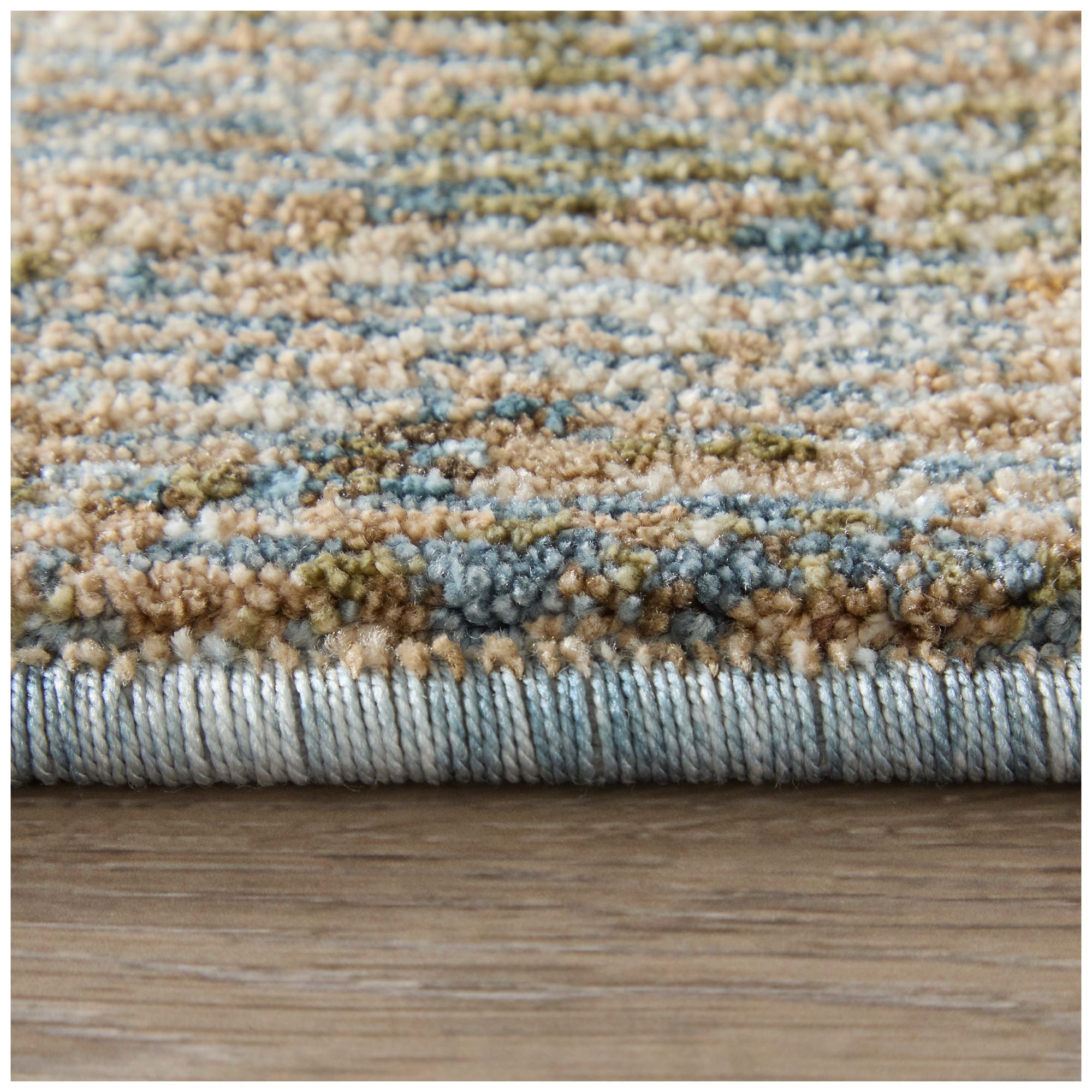 Pearson Abstract Indoor Blue Area Rug 39SCF 5' x 7'-6"