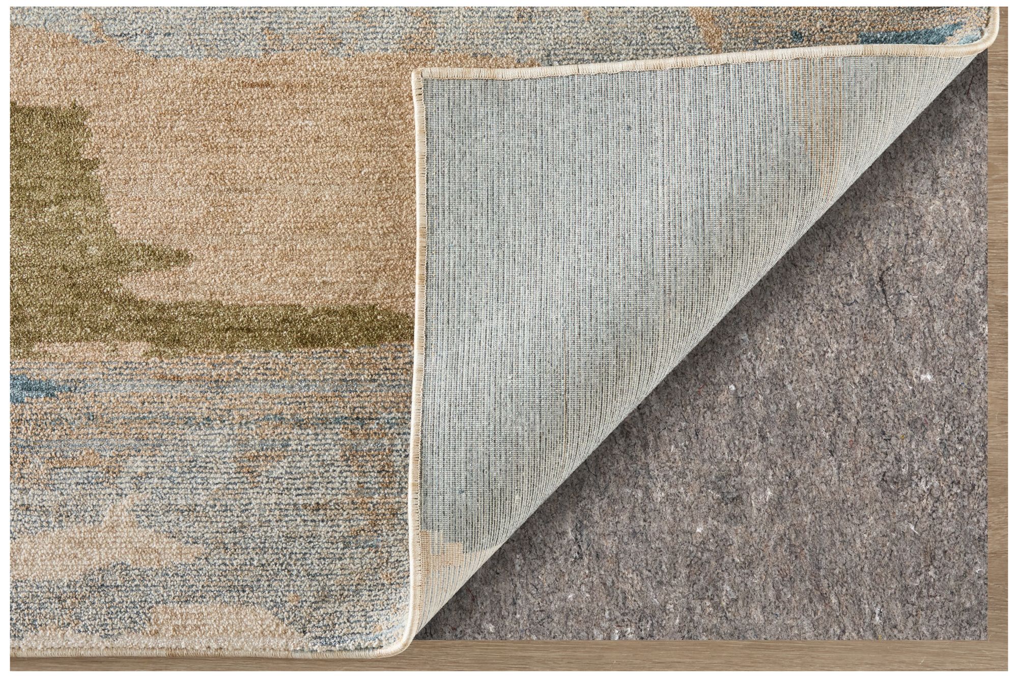 Image 5 Pearson Abstract Indoor Blue Area Rug 39SDF 2'-6" x 7'-3" more views