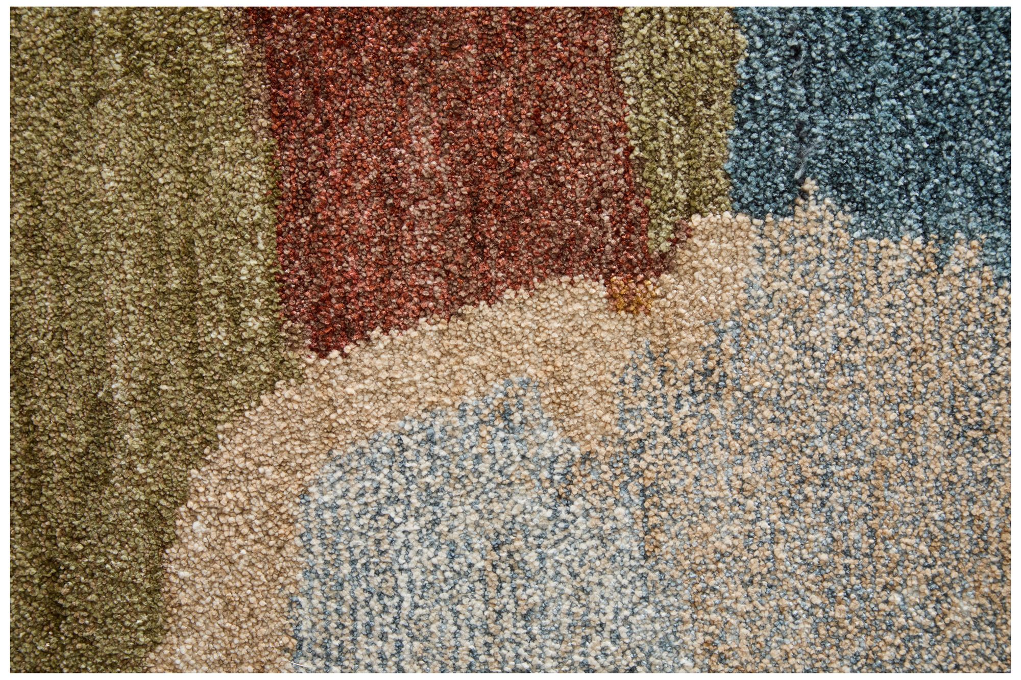 Image 7 Pearson Abstract Indoor Blue Area Rug 39SDF 2'-6" x 7'-3" more views