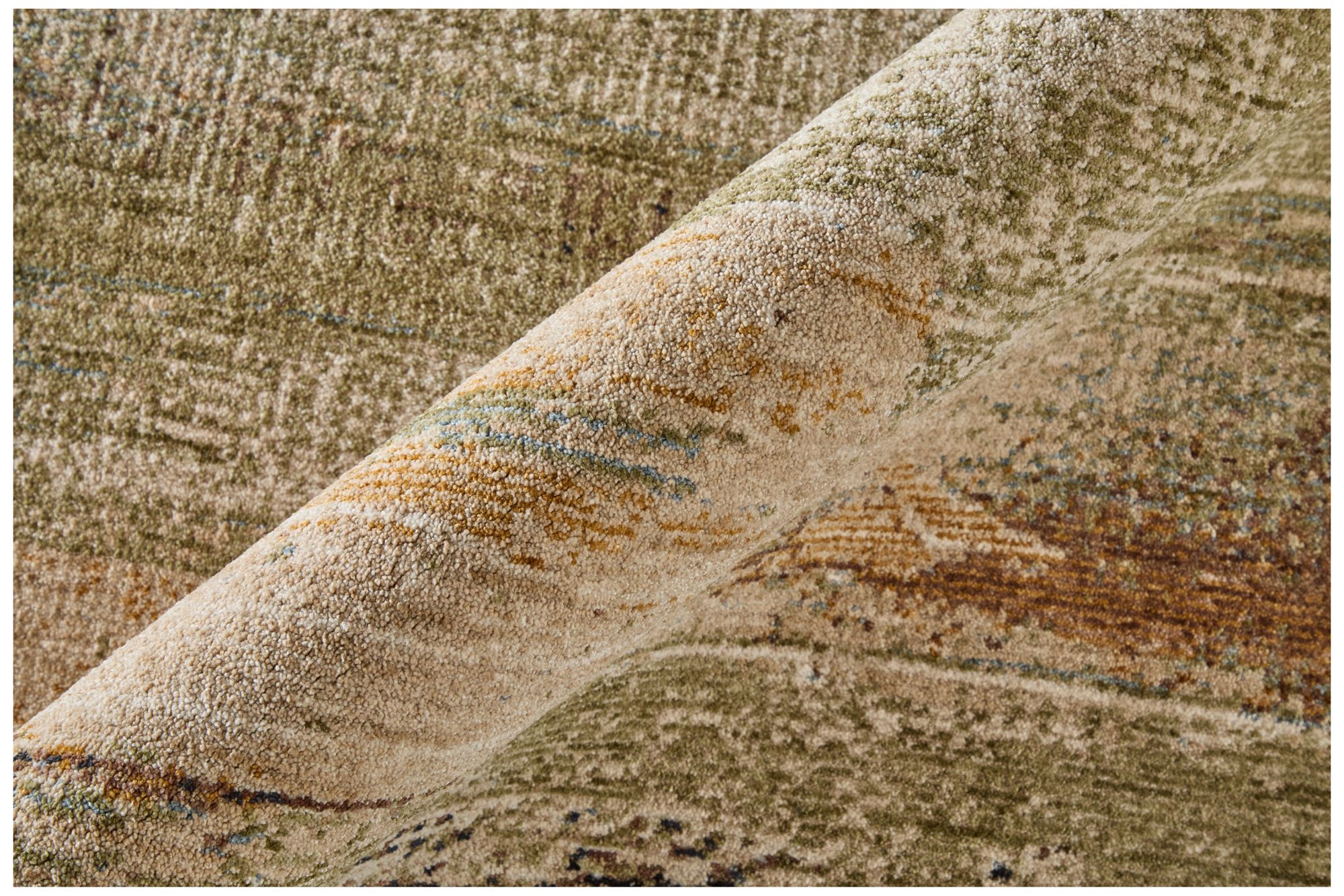 Image 6 Pearson Abstract Indoor Green Area Rug 39SBF 2' x 3' more views