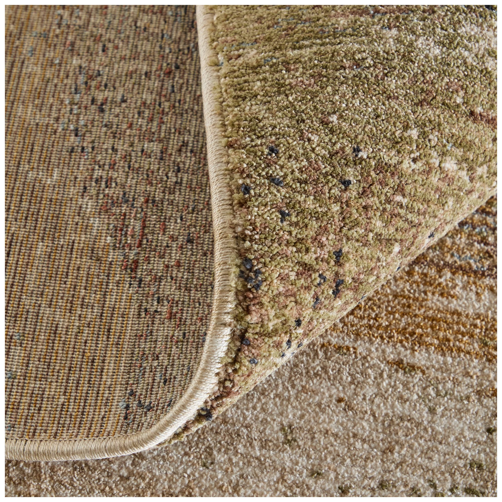 Pearson Abstract Indoor Green Area Rug 39SBF 7'-10" x 10'-3"