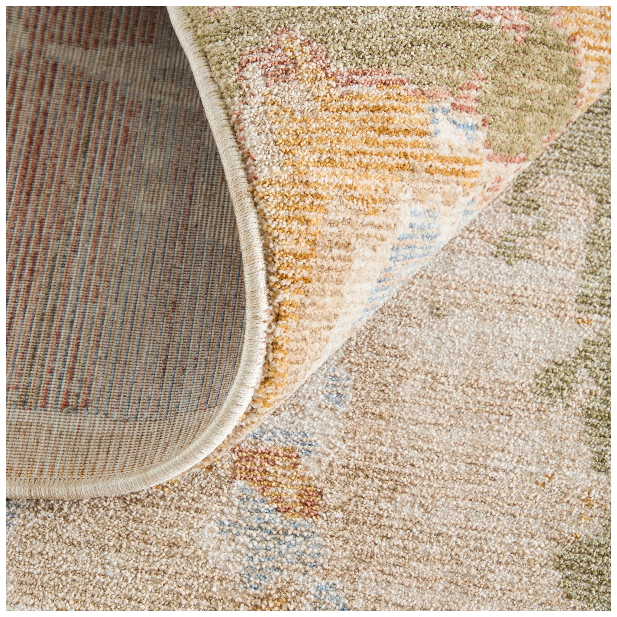 Pearson Abstract Indoor Ivory Area Rug 39SRF 5' x 7'-6"