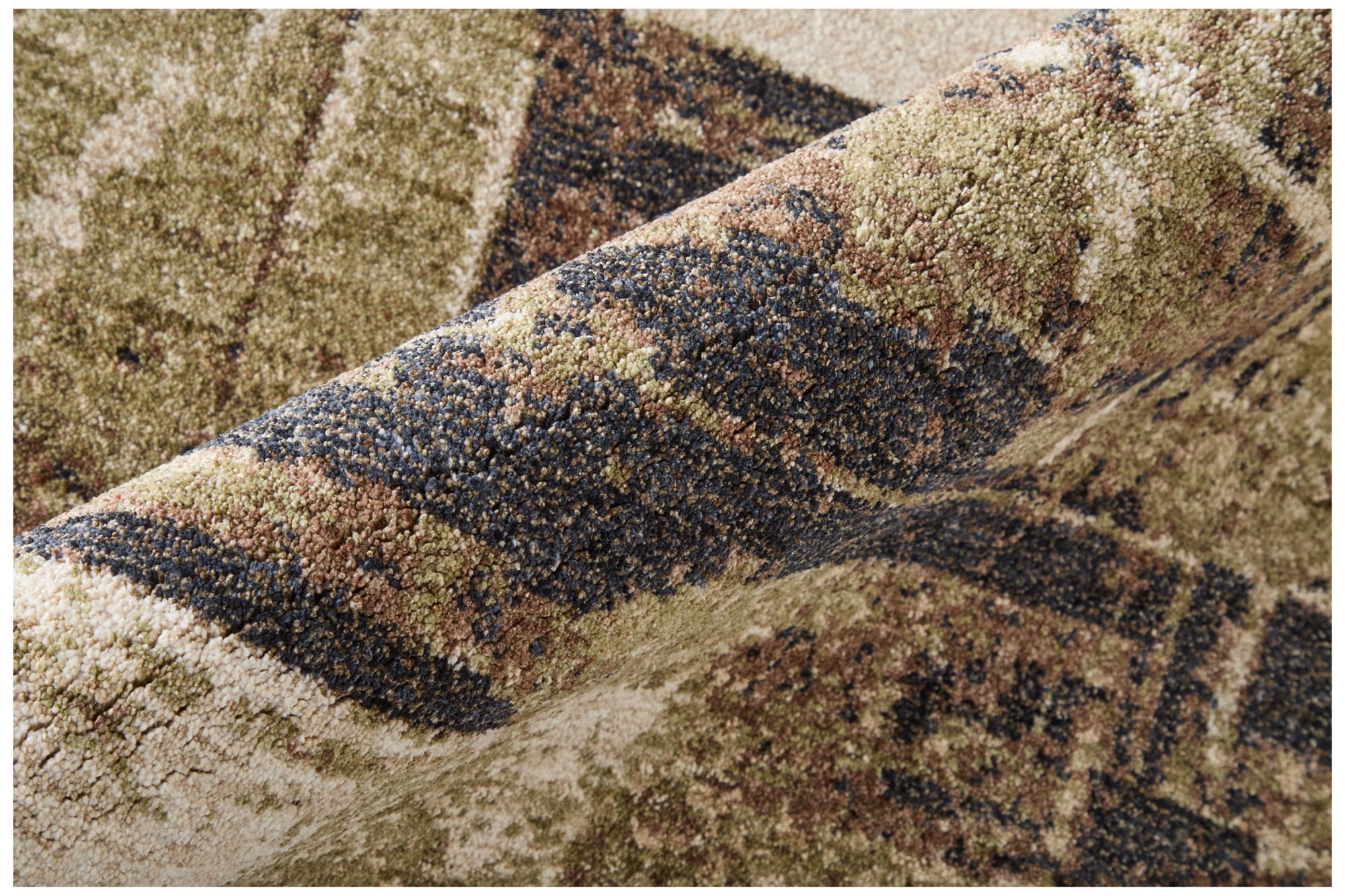 Image 6 Pearson Abstract Indoor Ivory Area Rug 39STF 2'-6" x 7'-3" more views