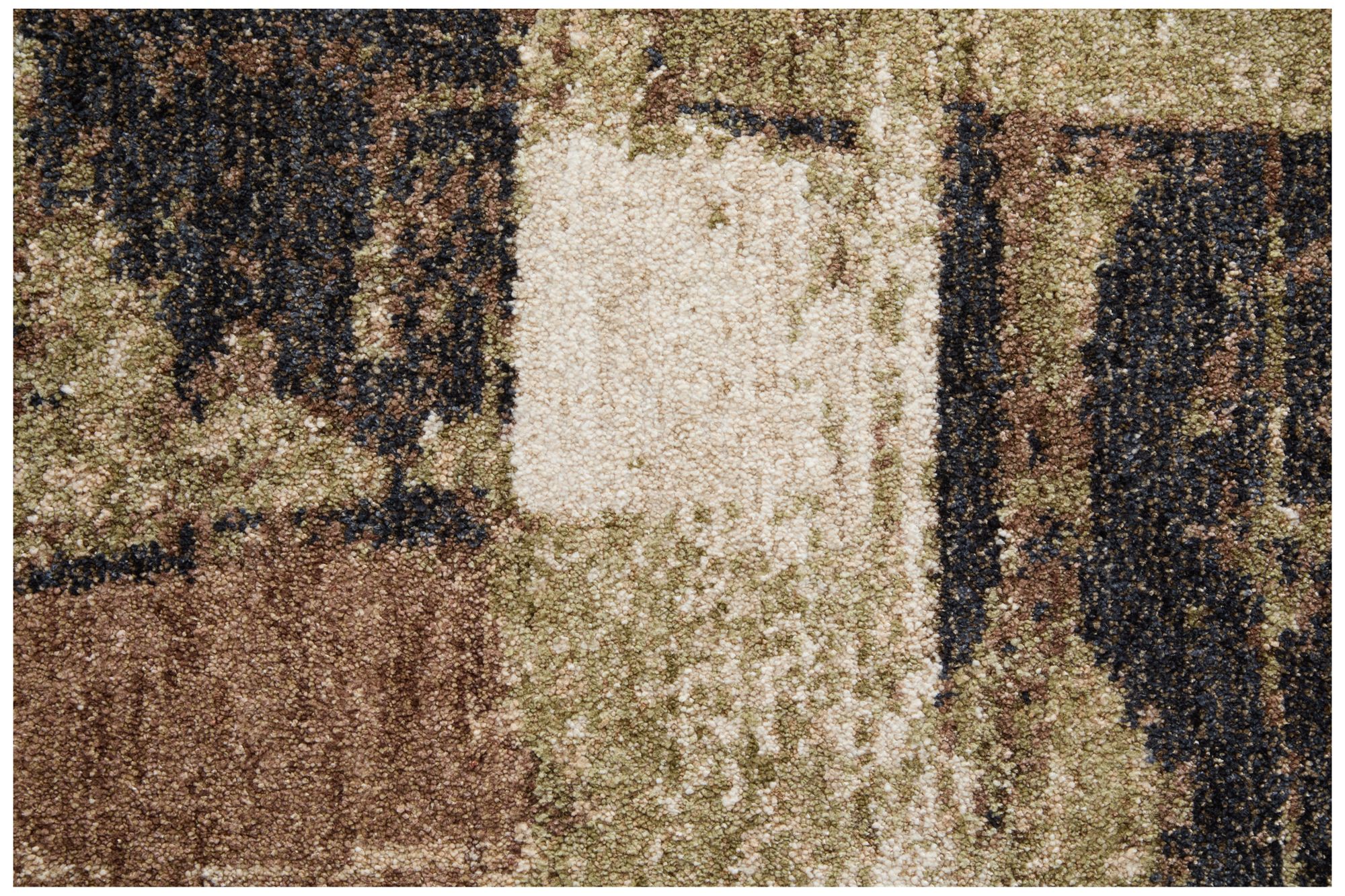 Image 7 Pearson Abstract Indoor Ivory Area Rug 39STF 2'-6" x 7'-3" more views