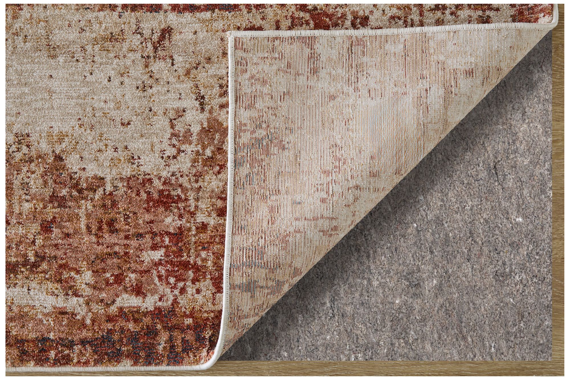 Image 4 Pearson Abstract Indoor Ivory Area Rug 39UEF 2' x 3' more views