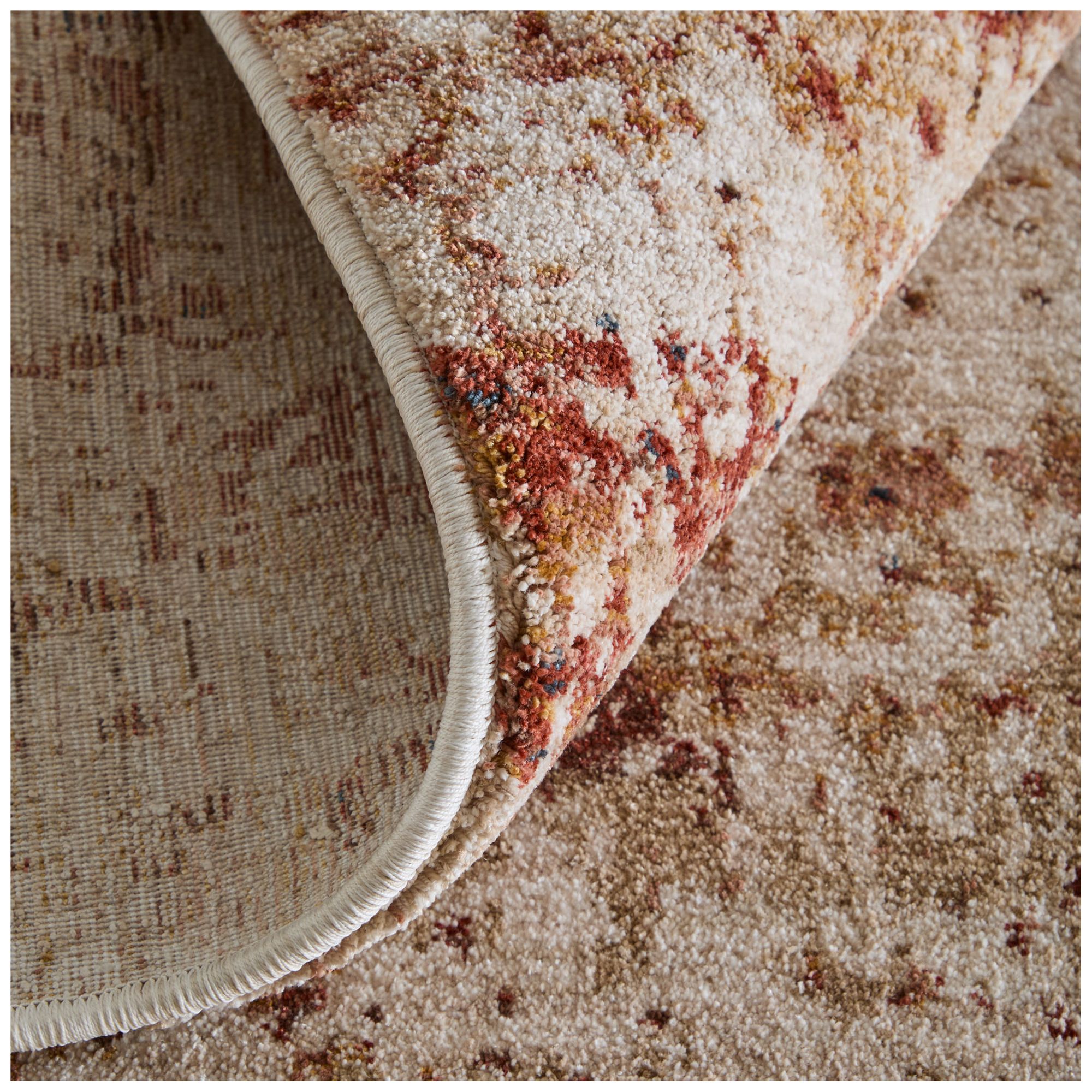 Image 7 Pearson Abstract Indoor Ivory Area Rug 39UEF 2' x 3' more views