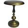 Pearson Antique Brass Metal Accent Table