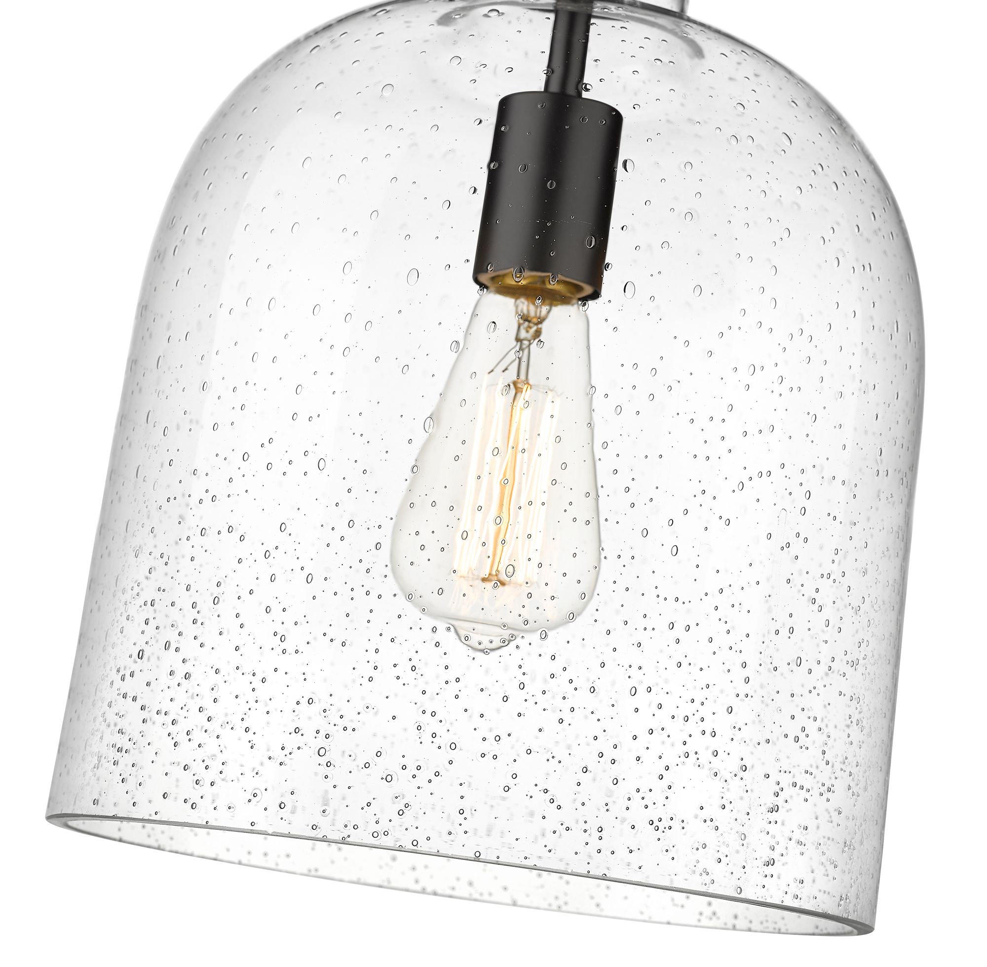 Image 2 Pearson by Z-Lite Matte Black 9.5 inch 1 Light Pendant more views