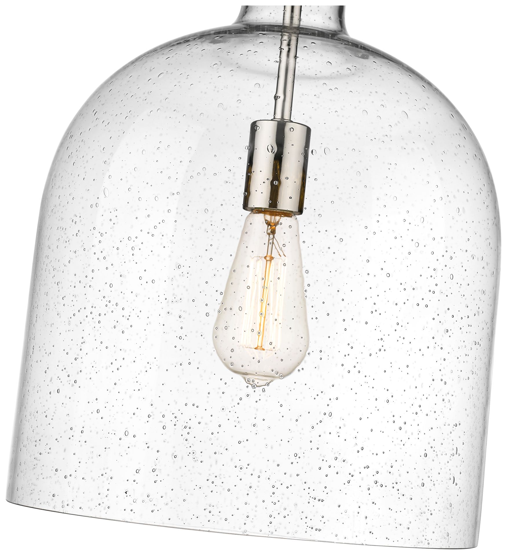 Image 2 Pearson by Z-Lite Polished Nickel 12 inch 1 Light Pendant more views