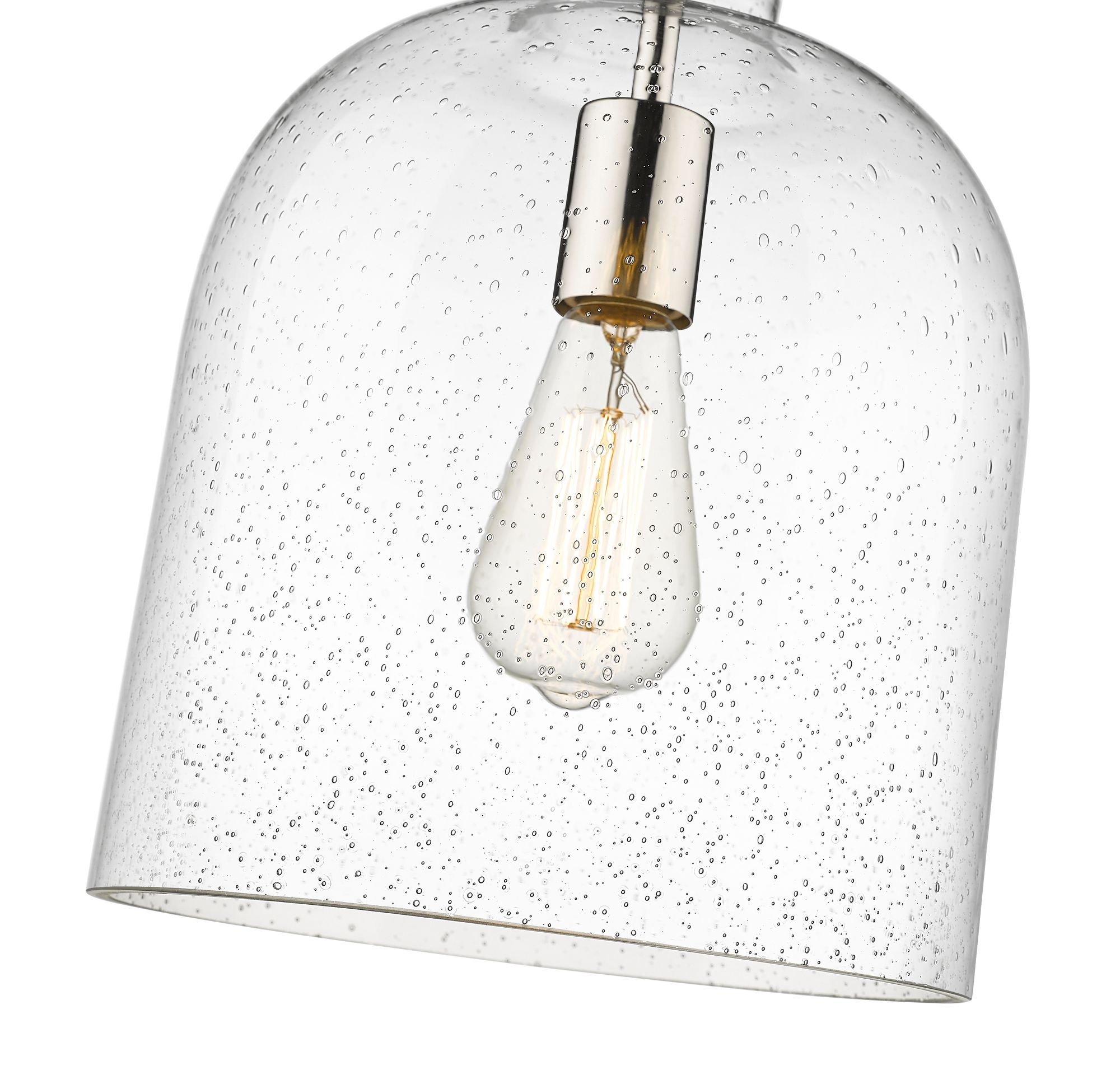 Image 2 Pearson by Z-Lite Polished Nickel 9.5 inch 1 Light Pendant more views