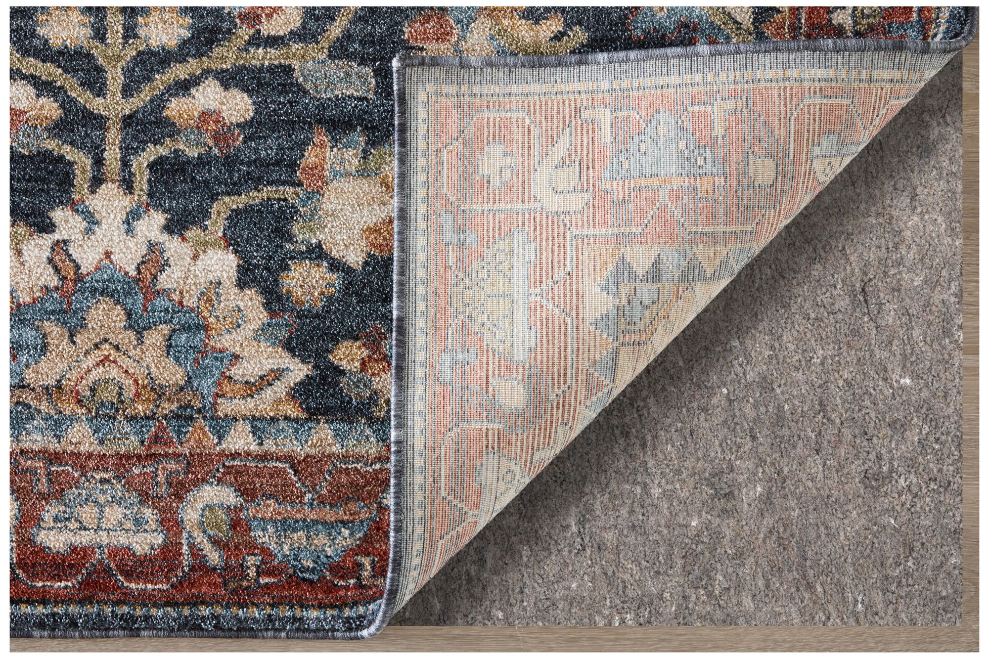 Image 5 Pearson Medallion Indoor Blue Area Rug 39SGF 2' x 3' more views