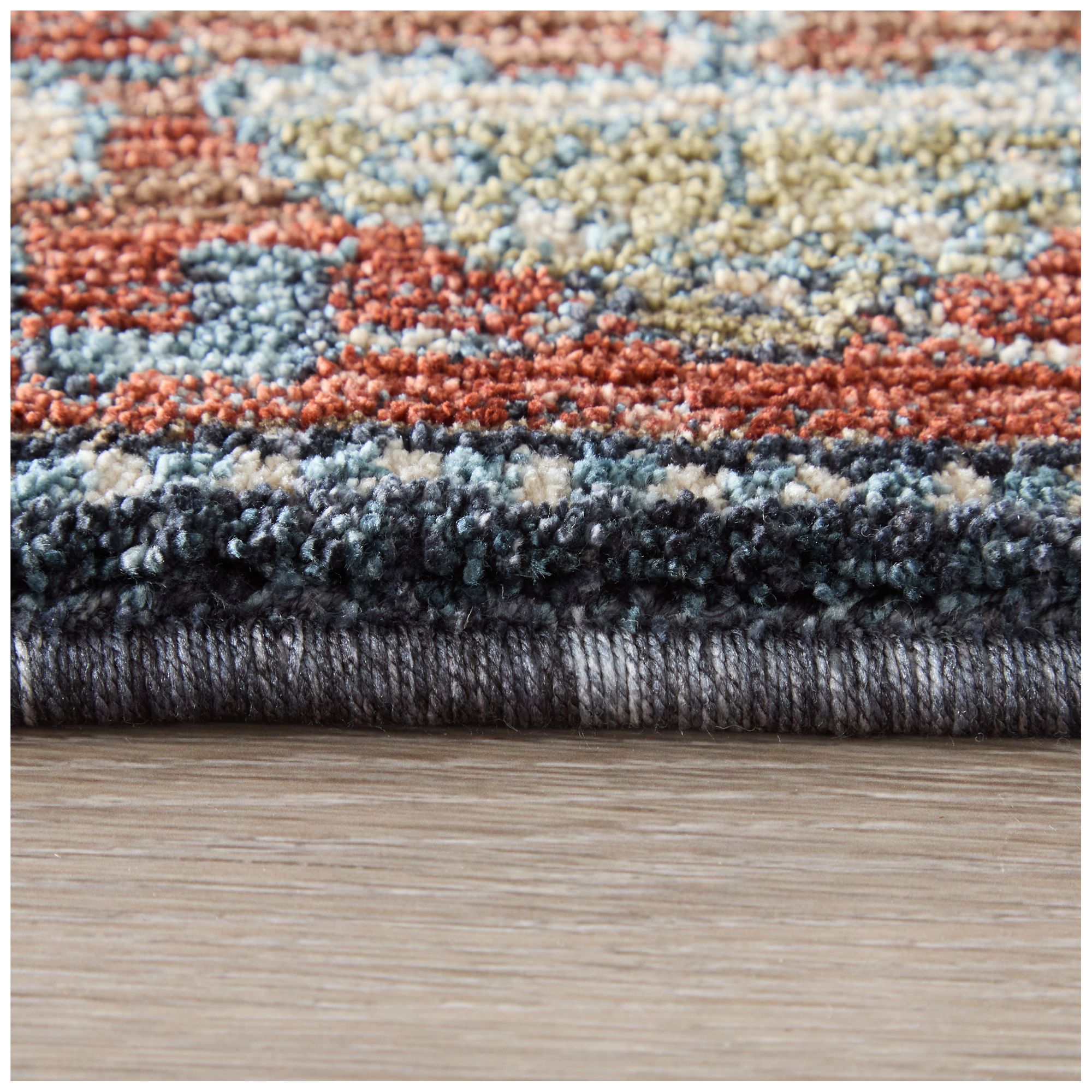 Pearson Medallion Indoor Blue Area Rug 39SGF 5' x 7'-6"