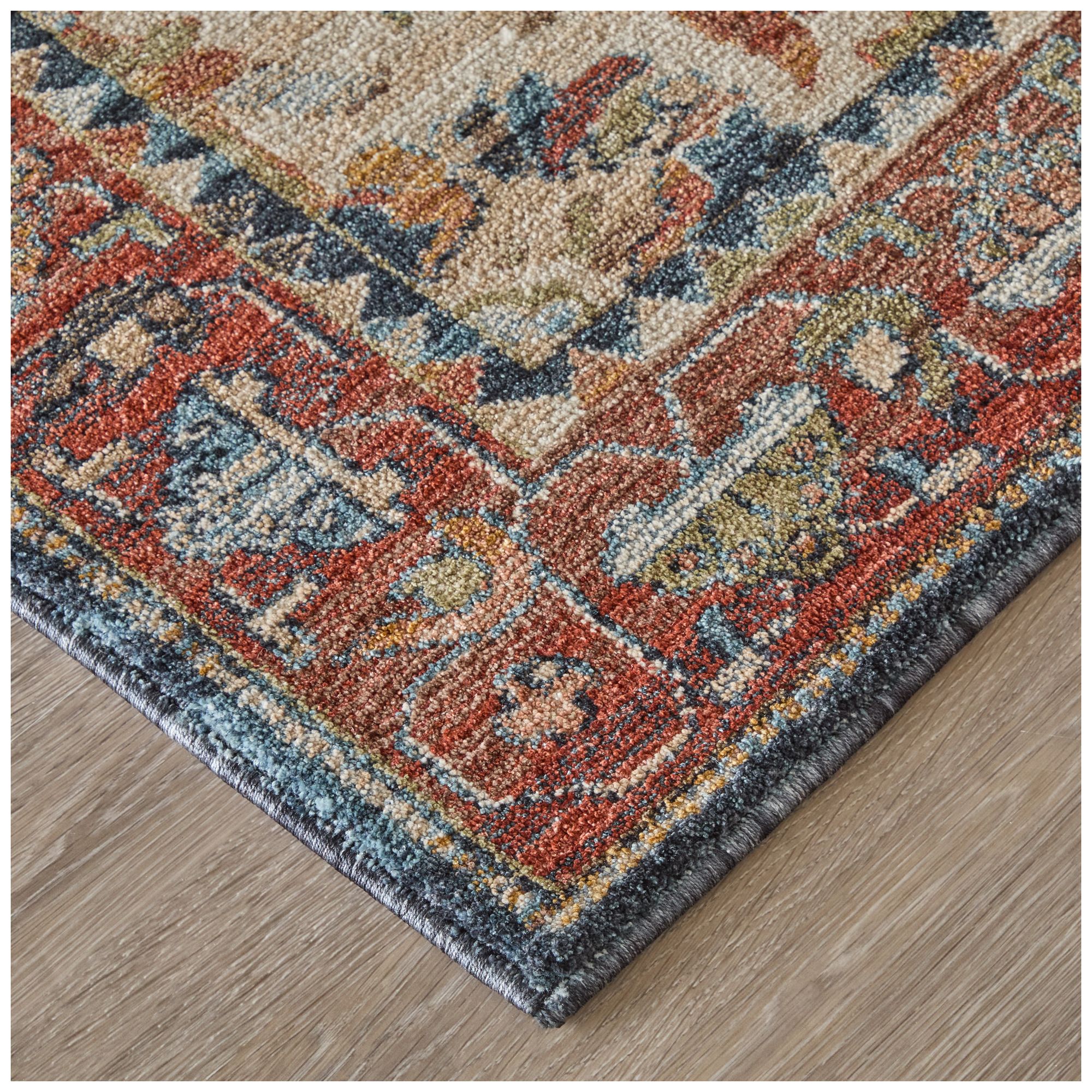 Image 4 Pearson Medallion Indoor Ivory Area Rug 39SGF 2'-6" x 7'-3" more views