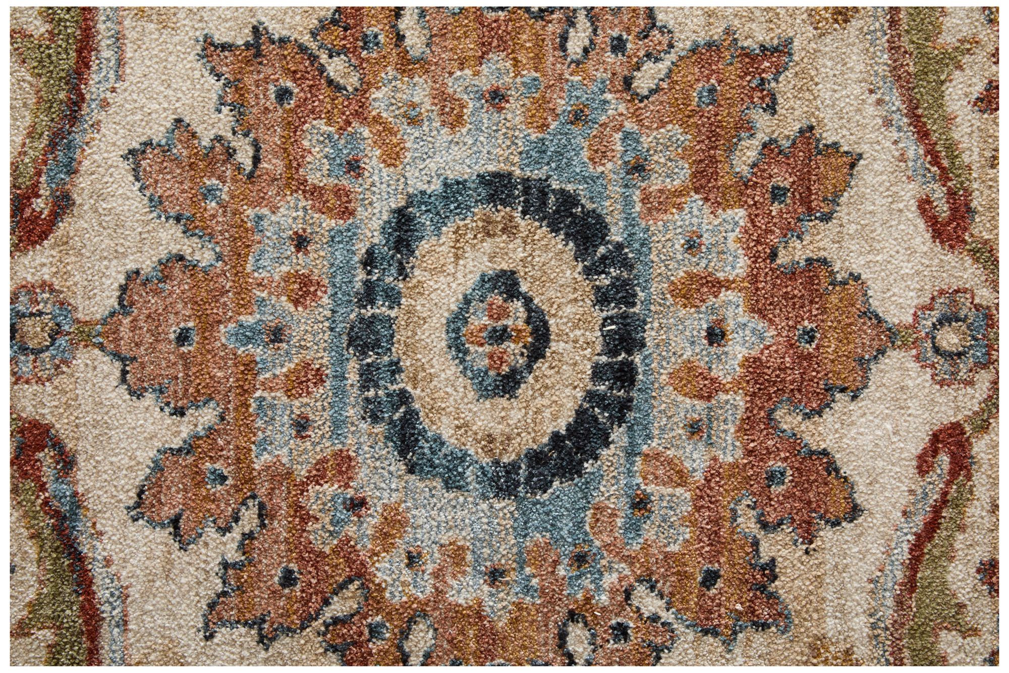 Image 7 Pearson Medallion Indoor Ivory Area Rug 39SGF 2'-6" x 7'-3" more views
