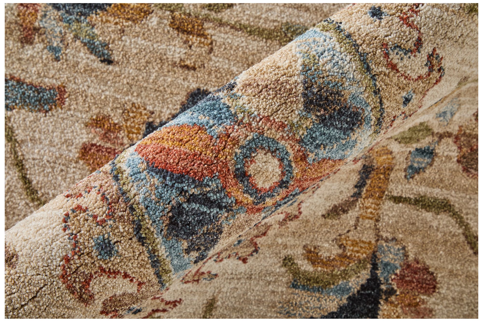 Image 6 Pearson Medallion Indoor Ivory Area Rug 39SGF 2' x 3' more views