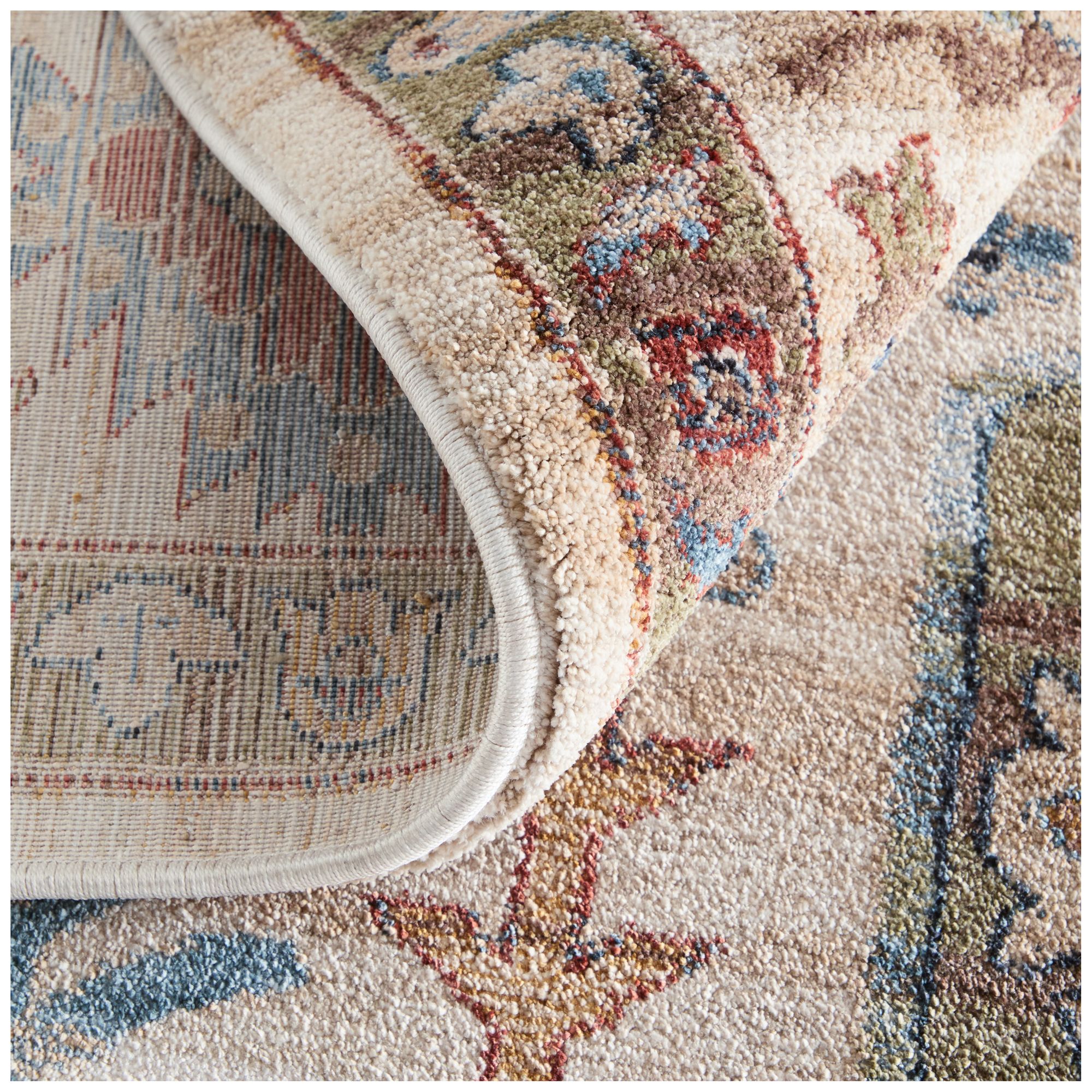 Pearson Oriental Indoor Ivory Area Rug 39SUF 2' x 3'