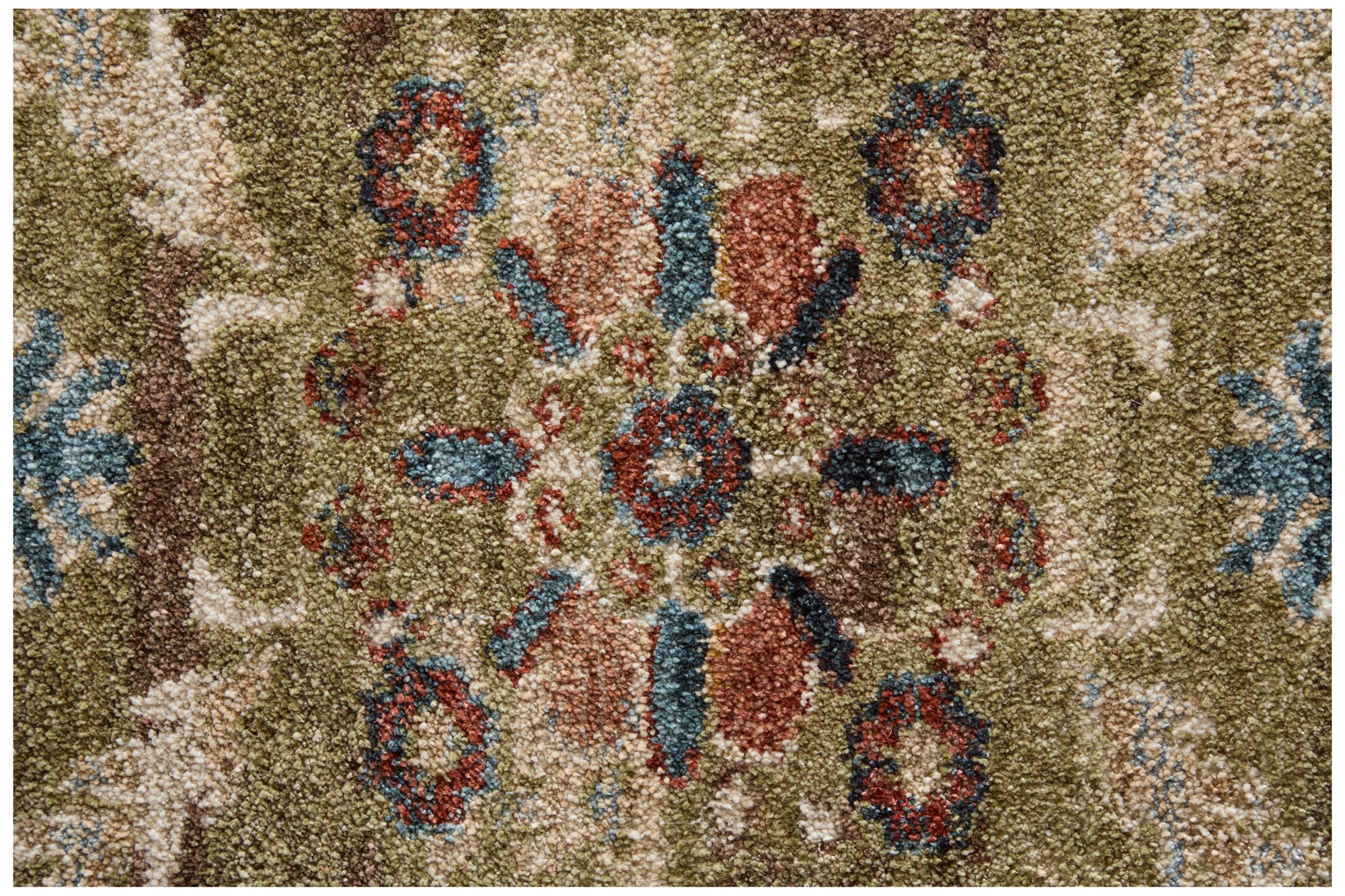 Image 7 Pearson Persian Indoor Green Area Rug 39SJF 2'-6" x 7'-3" more views