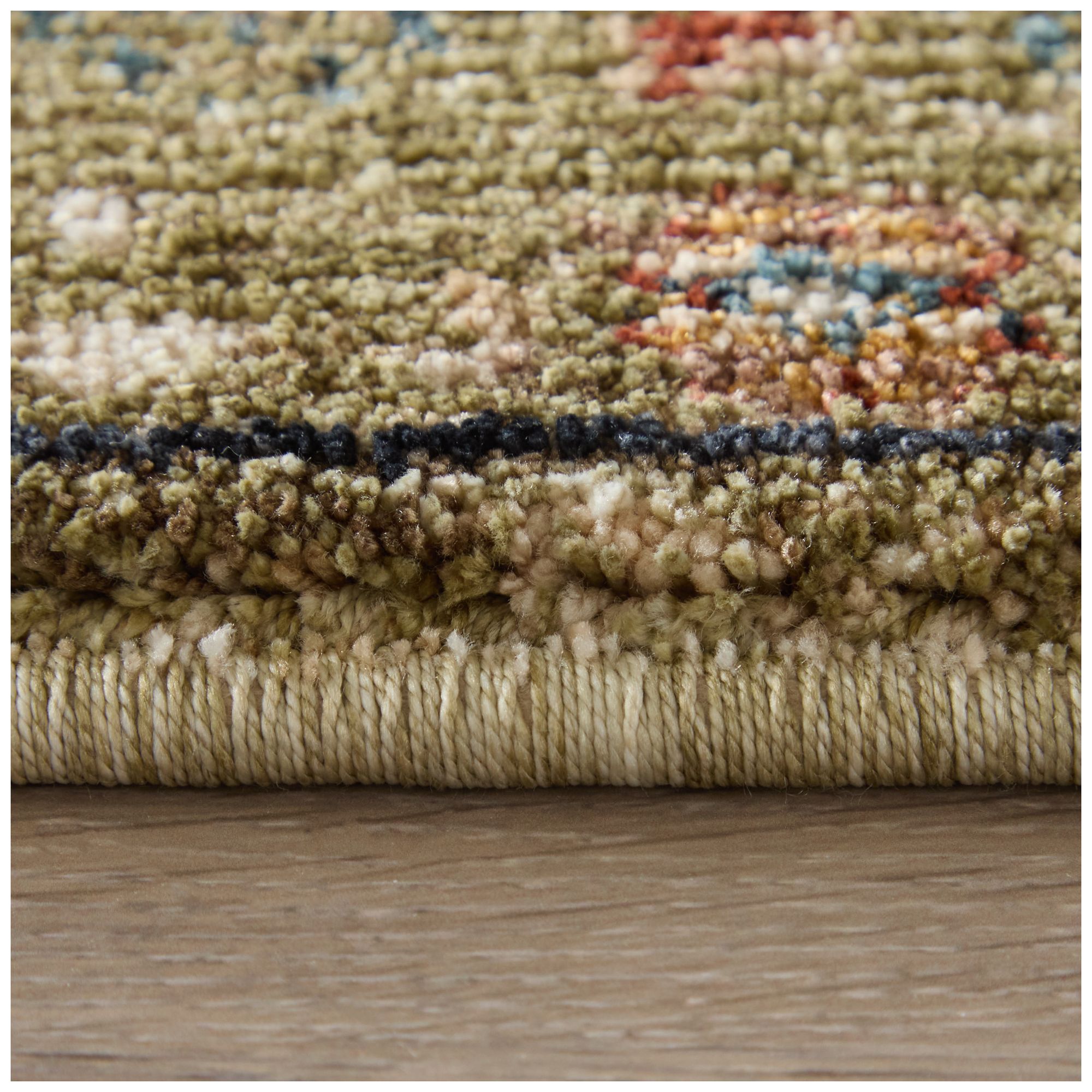 Pearson Persian Indoor Green Area Rug 39SJF 7'-10" x 10'-3"