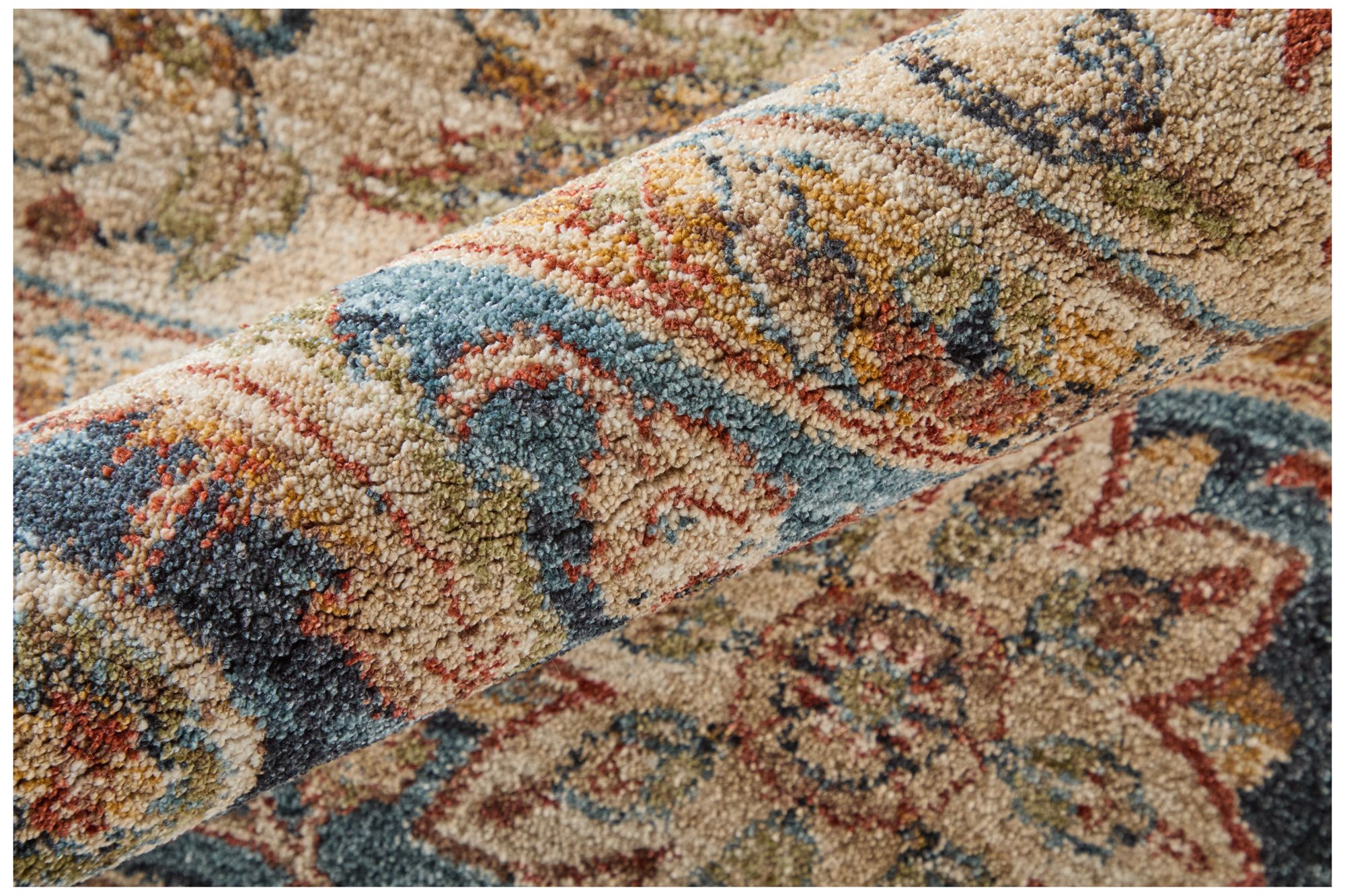 Image 6 Pearson Persian Indoor Ivory Area Rug 39SEF 5' x 7'-6" more views