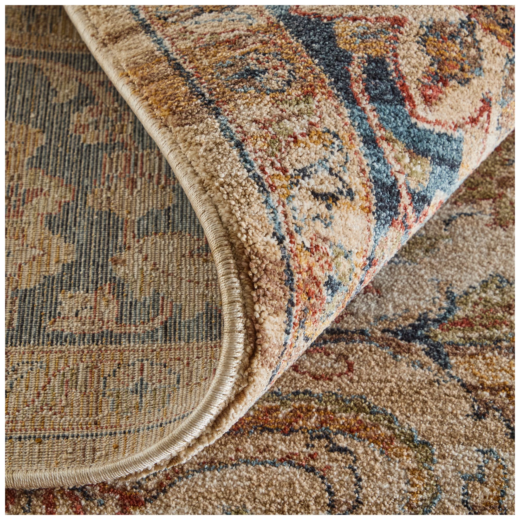 Pearson Persian Indoor Ivory Area Rug 39SEF 5' x 7'-6"
