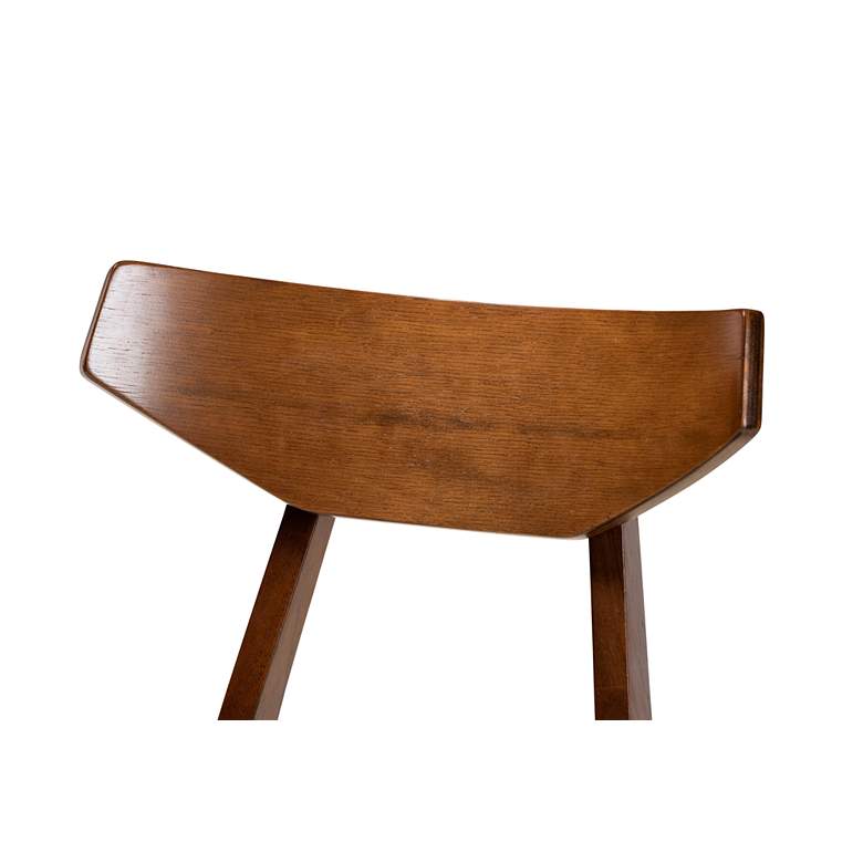 Image 5 Pearson Walnut and Beige 5-Piece Dining Table and Chair Set more views