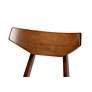 5_Pearson Walnut and Beige 5-Piece Dining Table and Chair Set more views