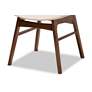 6_Pearson Walnut and Beige 5-Piece Dining Table and Chair Set more views