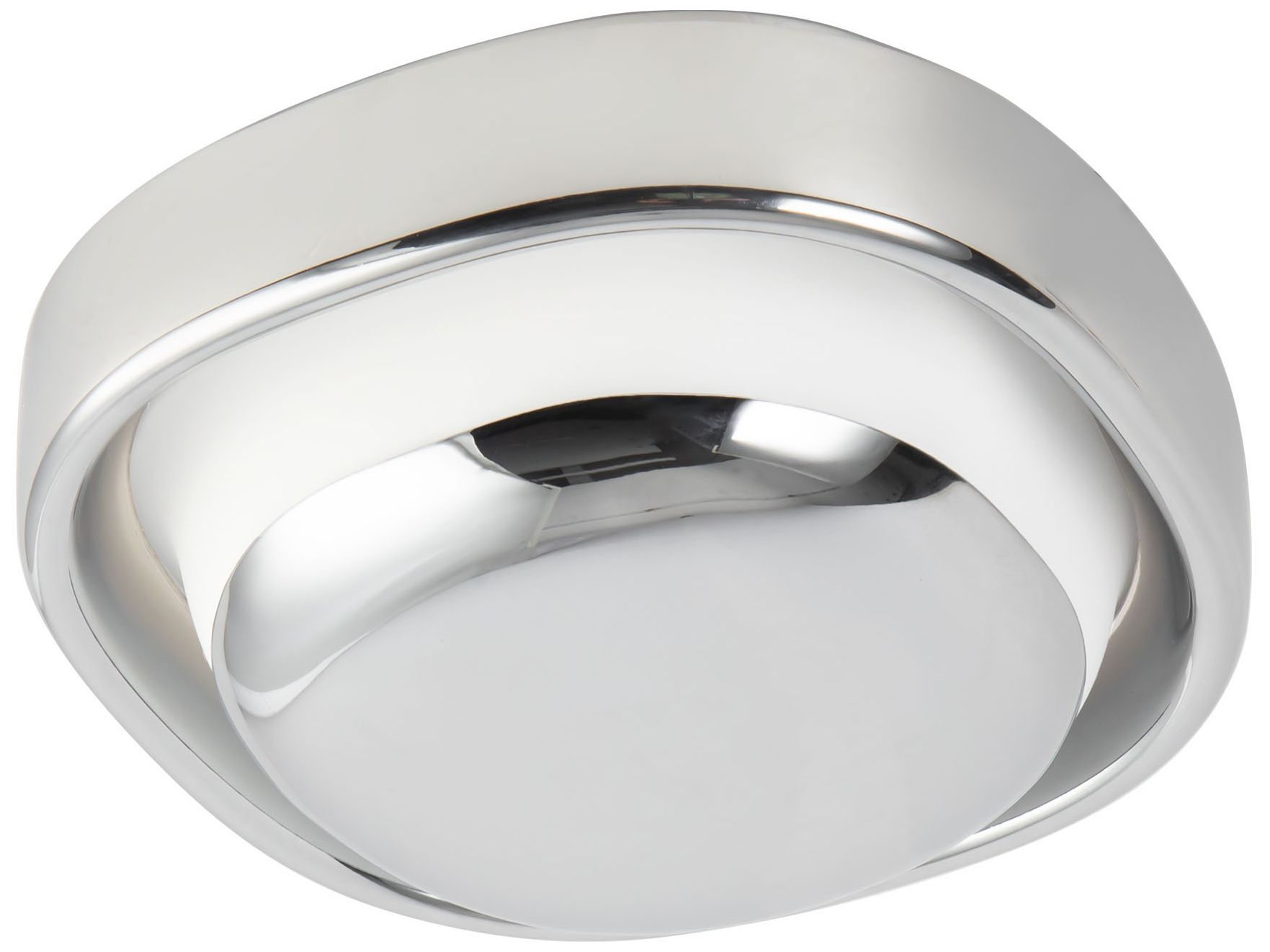 Image 7 Pebble 8-in Chrome dimmable LED Wall Sconce more views