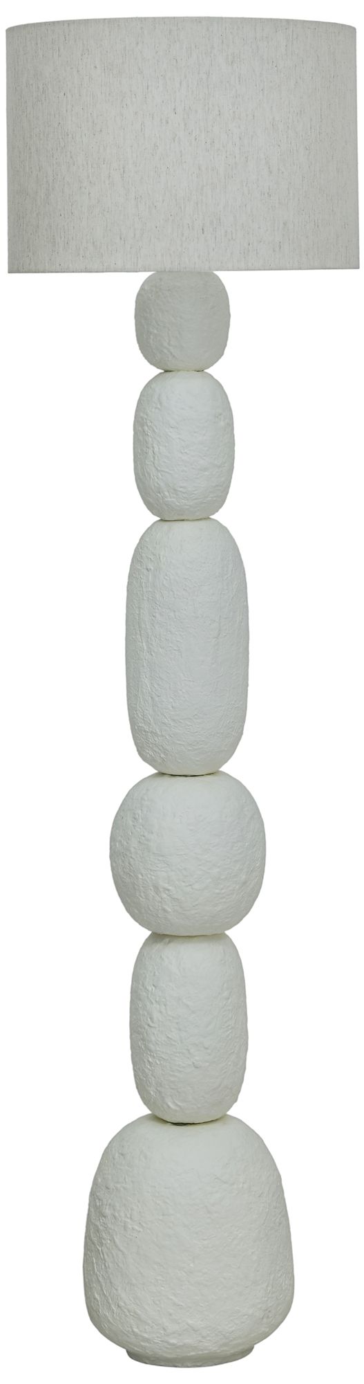 Image 2 Pebble Cream Floor Lamp more views