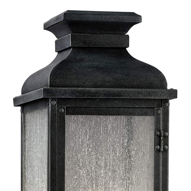 Image 2 Pediment 20 1/4 inch High Copper 3-Light Outdoor Post Light more views