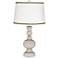 Pediment Apothecary Table Lamp with Ric-Rac Trim
