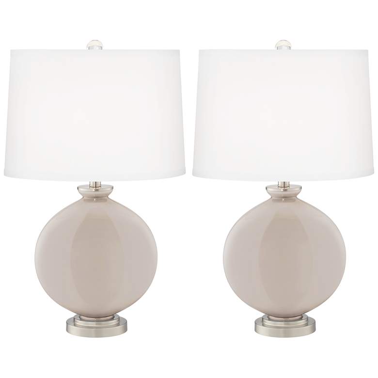 Image 1 Pediment Carrie Table Lamp Set of 2