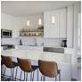 6_Pedistal 6.38"H x 3.25"W 1-Light Mini-Pendant in White more views