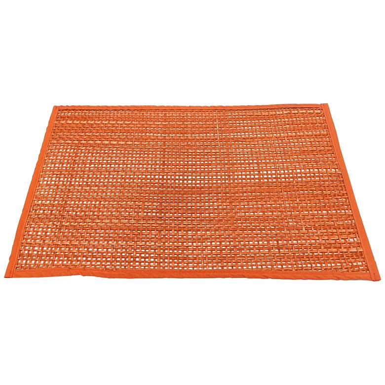 Image 3 Peele Earthy Terracotta Seagrass Placemats Set of 4 more views