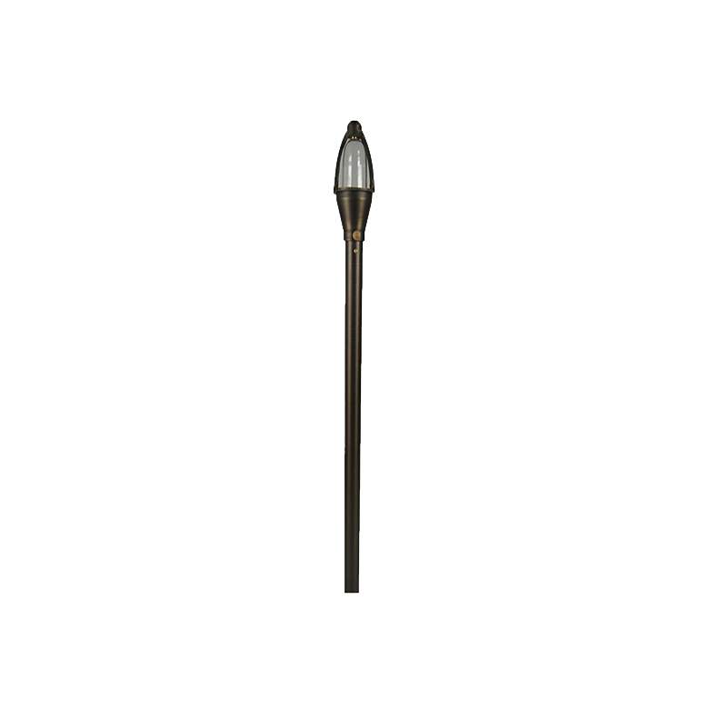 Image 3 Pegram 20 1/2" High Brass LED Landscape Path Light more views