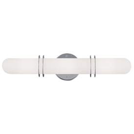 Image1 of Pelham 19.75-in W Polished Chrome Cylinder Vanity Light Bar