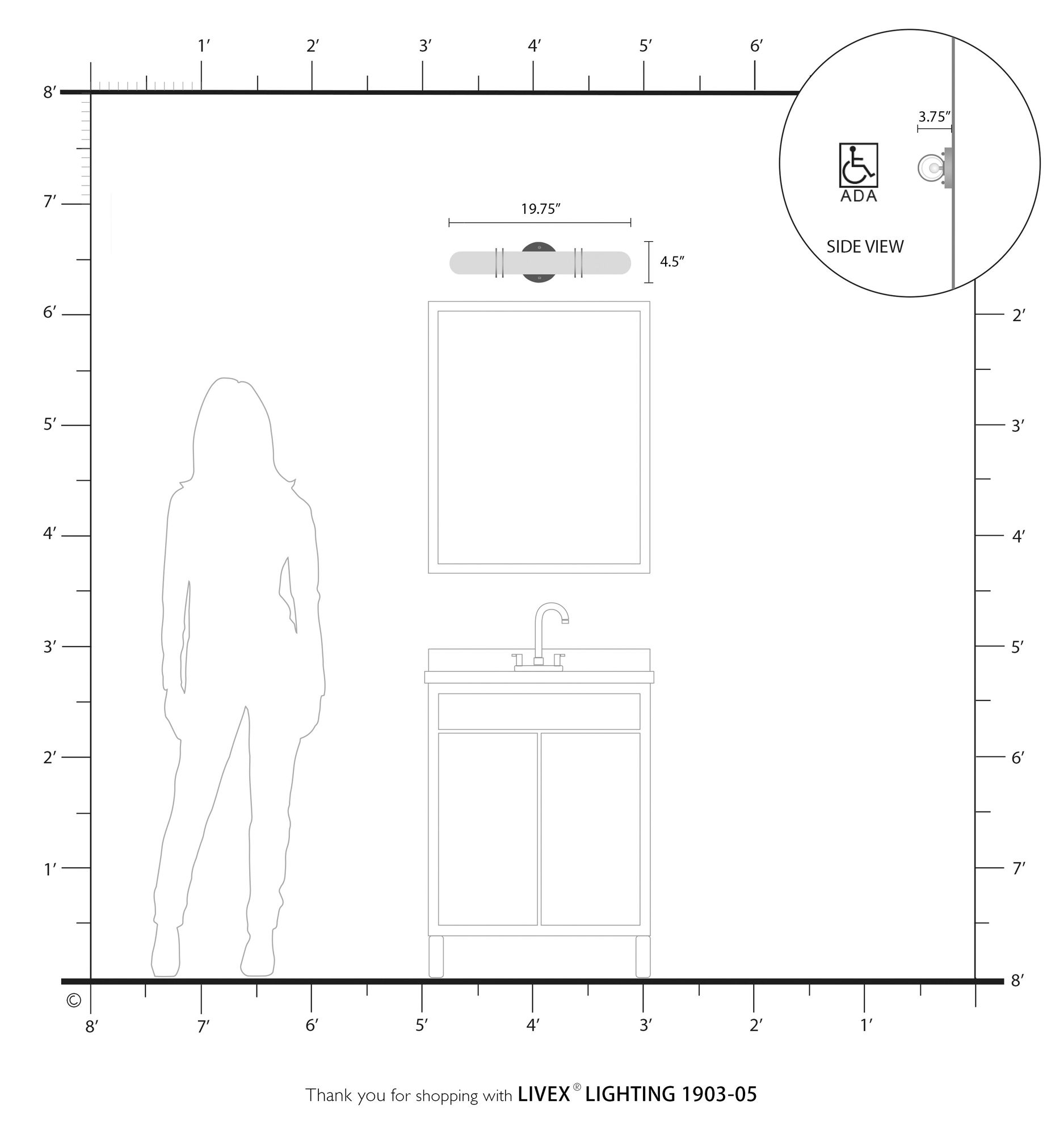 Pelham 19.75-in W Polished Chrome Cylinder Vanity Light Bar