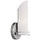 Pelham 4.5-in W 1-Light Brushed Nickel Bath Vanity/Wall Sconce
