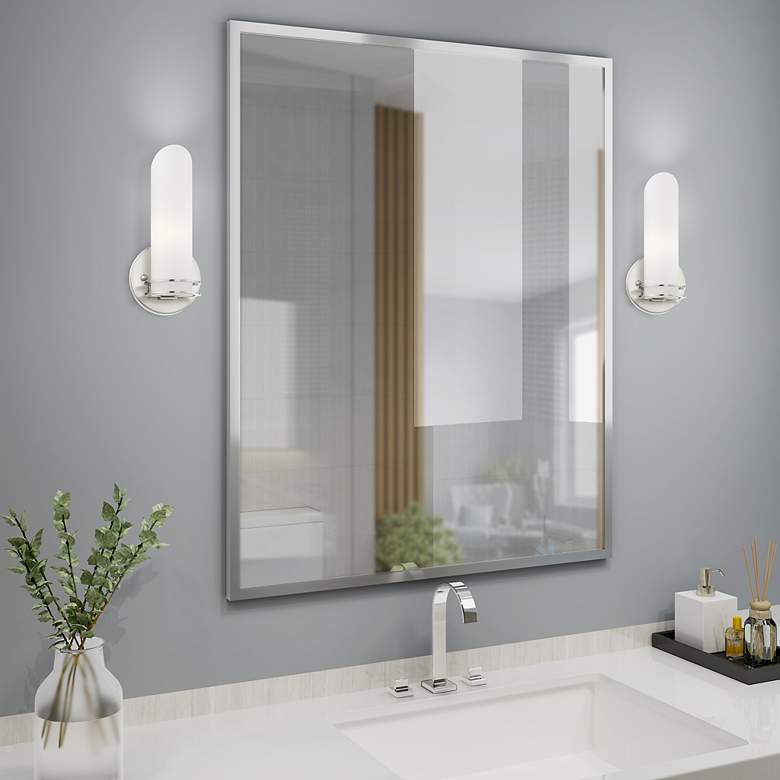 Image 7 Pelham 4.5-in W 1-Light Brushed Nickel Bath Vanity/Wall Sconce more views