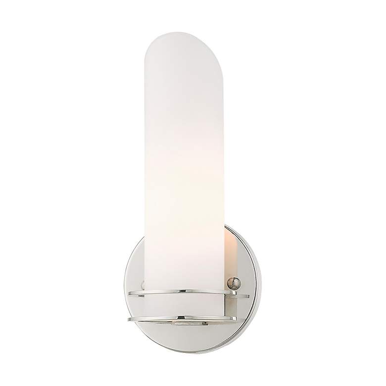 Image 4 Pelham 4.5-in W 1-Light Polished Chrome Wall Sconce more views