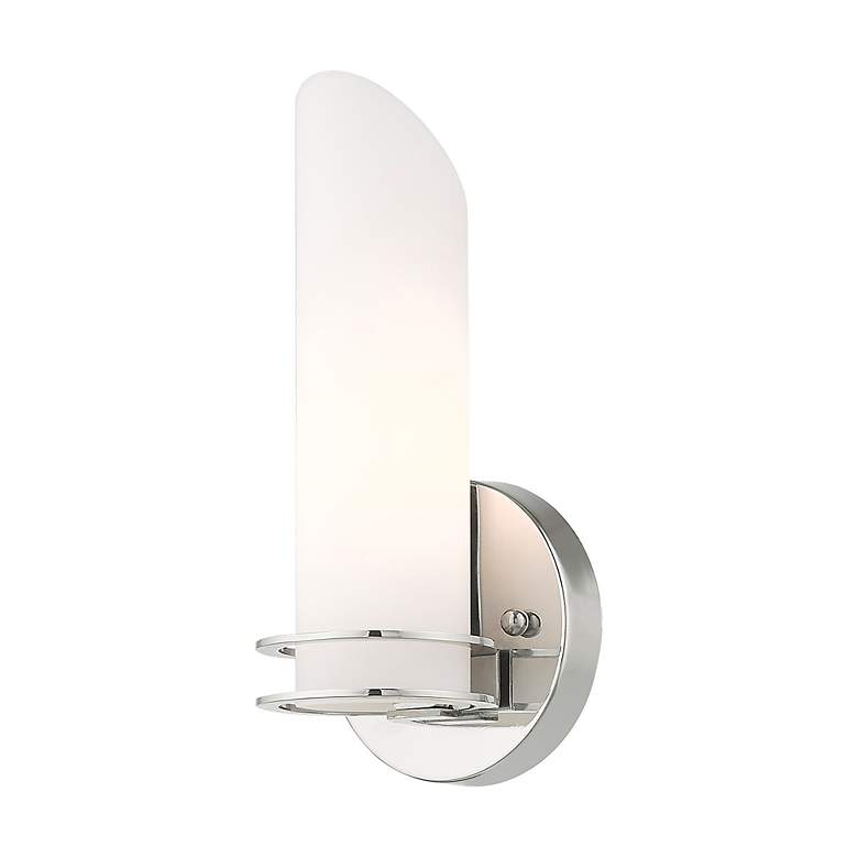 Image 5 Pelham 4.5-in W 1-Light Polished Chrome Wall Sconce more views