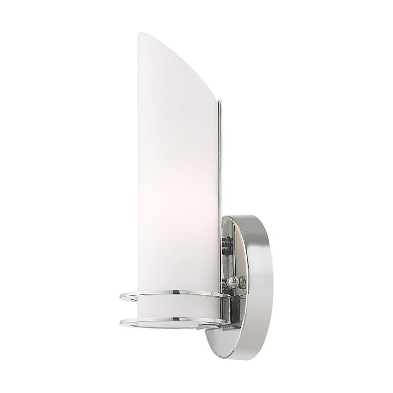 Image 7 Pelham 4.5-in W 1-Light Polished Chrome Wall Sconce more views