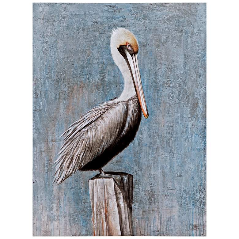 Image 1 Pelican Blue Canvas Wall Art